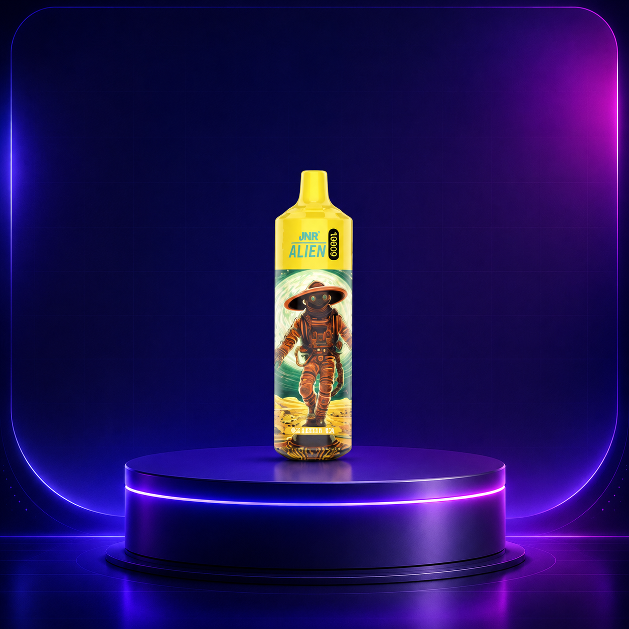 JNR Alien 10K Einweg-Vape, Sorte Banana Ice