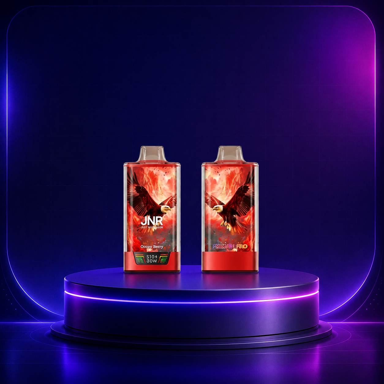 JNR Falcon Pro 28K Einweg-Vape, Sorte Cherry Berry